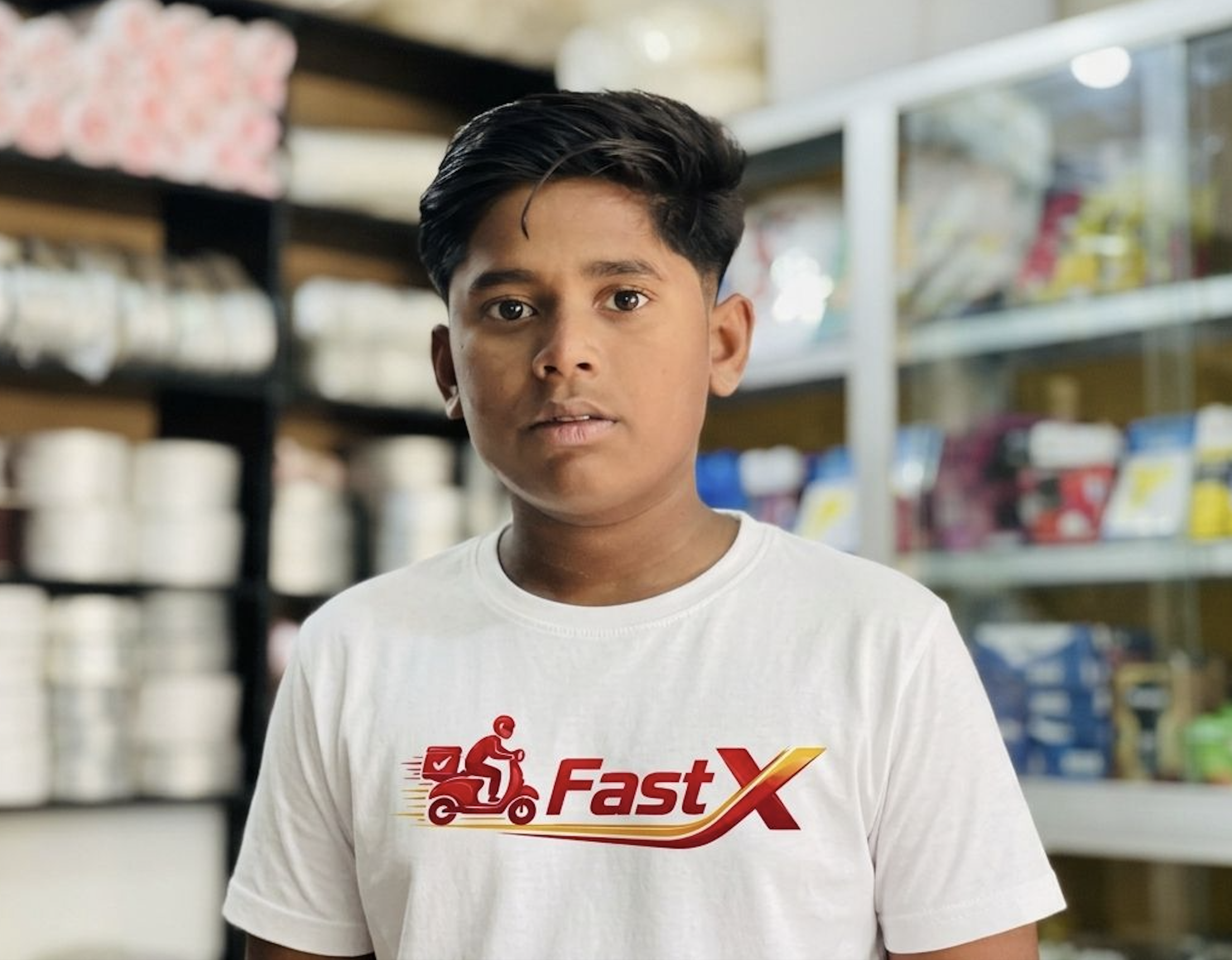 Minhaz — FastX Delivery Rider